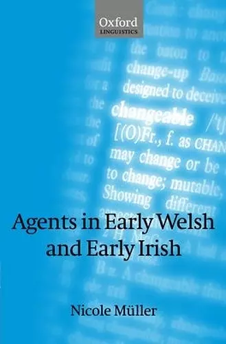 Agents in Early Welsh and Early Irish cover