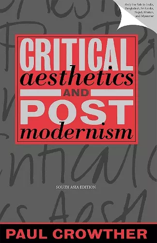 Critical Aesthetics and Postmodernism cover