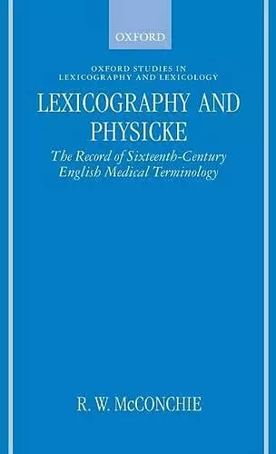 Lexicography and Physicke cover