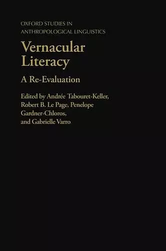 Vernacular Literacy cover
