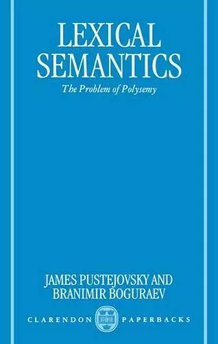 Lexical Semantics cover