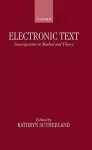 Electronic Text cover