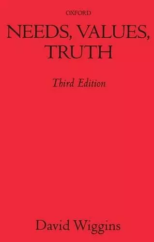 Needs, Values, Truth cover