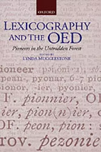 Lexicography and the OED cover