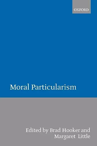 Moral Particularism cover