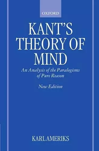 Kant's Theory of Mind cover