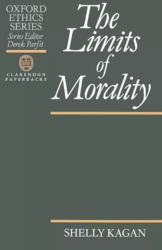 The Limits of Morality cover