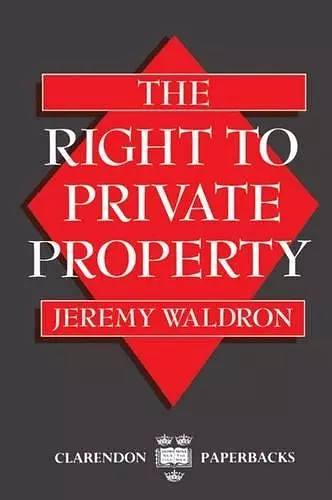 The Right to Private Property cover