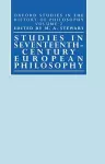 Studies in Seventeenth-Century European Philosophy cover