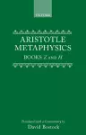 Metaphysics Books Z and H cover