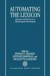 Automating the Lexicon cover