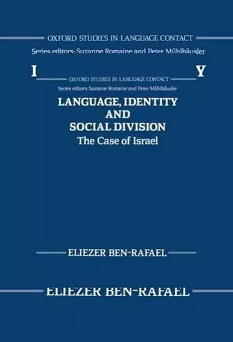 Language, Identity, and Social Division cover