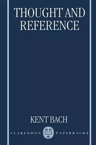 Thought and Reference cover