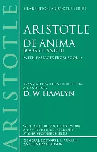 De Anima cover