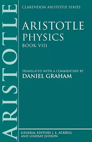 Aristotle: Physics, Book VIII cover