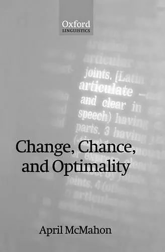 Change, Chance, and Optimality cover