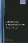 Oxford Studies in Ancient Philosophy: Volume VIII: 1990 cover