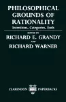 Philosophical Grounds of Rationality cover