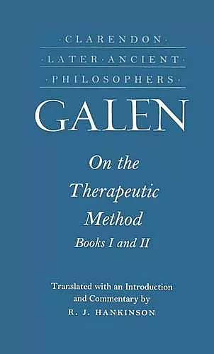 On the Therapeutic Method, Books I and II cover
