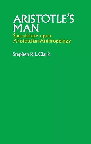 Aristotle's Man cover