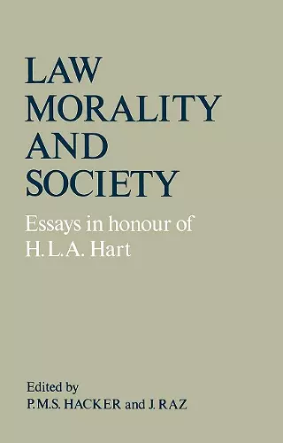 Law, Morality and Society cover