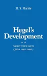 Hegel's Development: Night Thoughts (Jena 1801-1806) cover