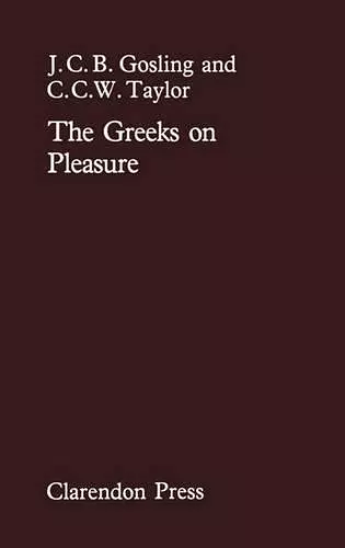 The Greeks On Pleasure cover