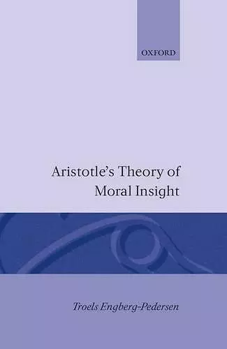 Aristotle's theory of moral insight cover