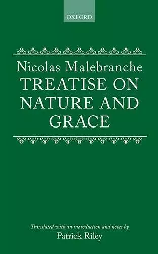 Treatise on Nature and Grace cover