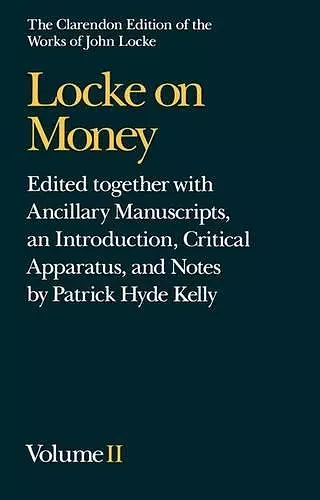 John Locke: Locke on Money cover