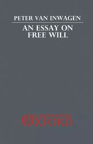 An Essay on Free Will cover