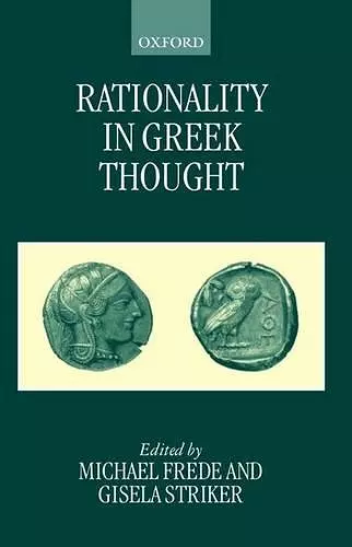 Rationality in Greek Thought cover