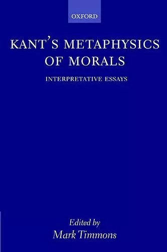 Kant's Metaphysics of Morals cover