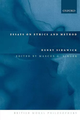 Essays on Ethics and Method cover