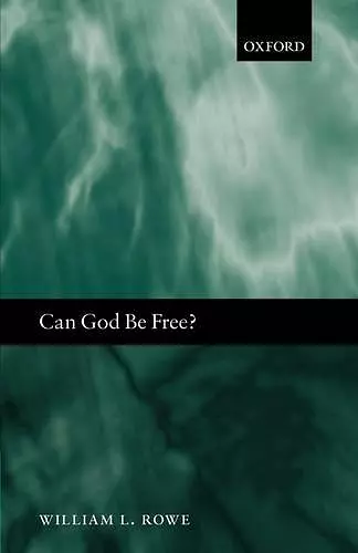 Can God Be Free? cover