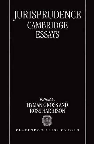 Jurisprudence: Cambridge Essays cover