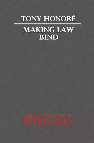 Making Law Bind cover