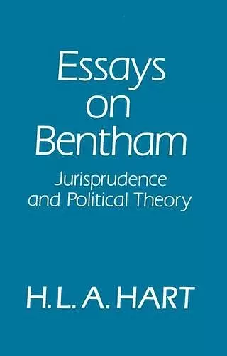 Essays on Bentham cover