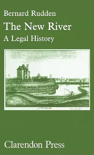 The New River: A Legal History cover