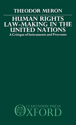 Human Rights Law-Making in the United Nations cover