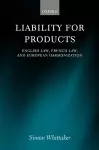 Liability for Products cover