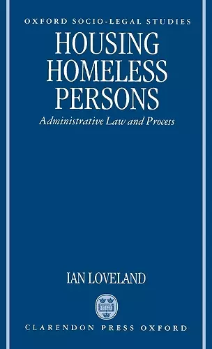 Housing Homeless Persons cover