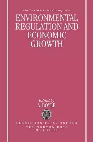 Environmental Regulation and Economic Growth cover