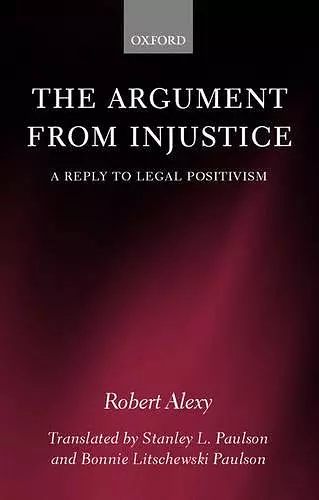 The Argument from Injustice cover