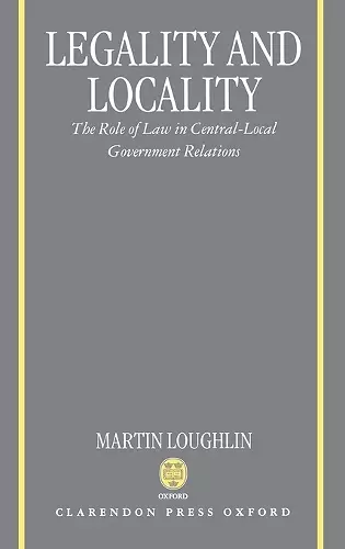 Legality and Locality cover