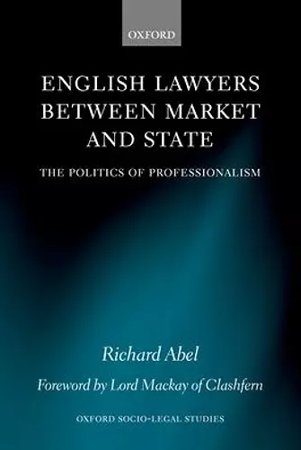 English Lawyers between Market and State cover