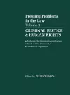 Criminal Justice and Human Rights cover