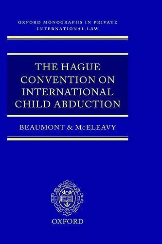 The Hague Convention on International Child Abduction cover