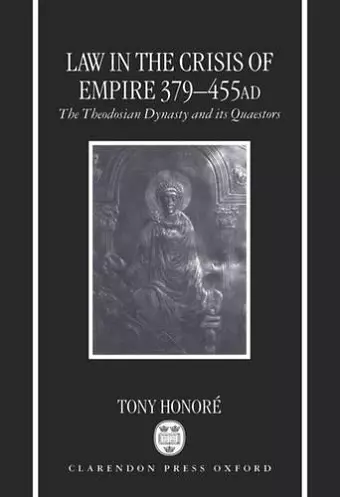 Law in the Crisis of Empire 379-455 AD cover