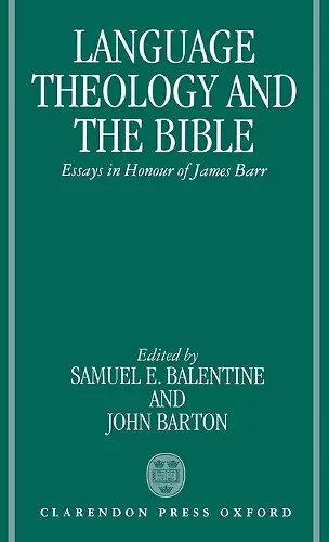 Language, Theology, and the Bible cover